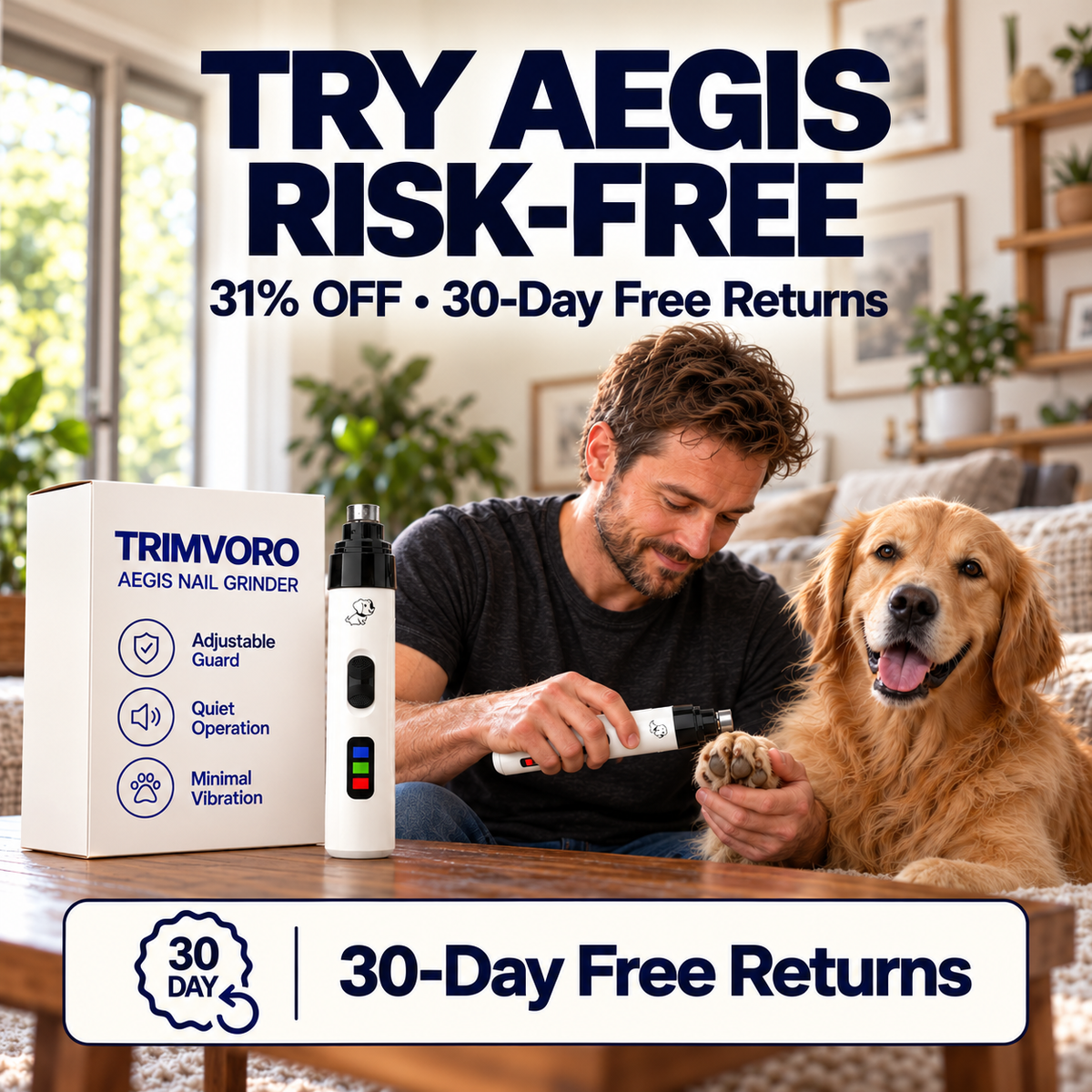 Trimvoro Aegis Pro Nail Grinder